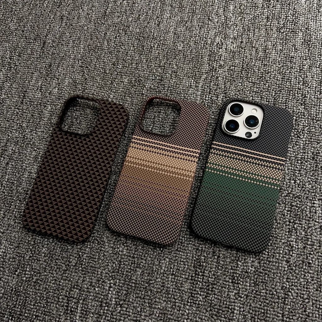 Frameless Carbon Fiber Starry Sky For Magsafe Magnetic Case For iPhone 17 Air 16 15 14 13 12 Pro Max Plus Wireless Charge Cover
