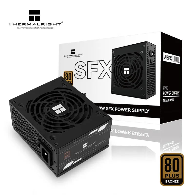 Thermalright TR-ABFX500 Black SFX Bronze Medal Straight Out Mini Small Size Power Supply ITX Small Case Installation Small PSU