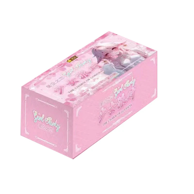 "Girl Party" Goddess Story Anime Waifu Art Collectible Cards Booster Box, Premium Fantasy TCG for Fans