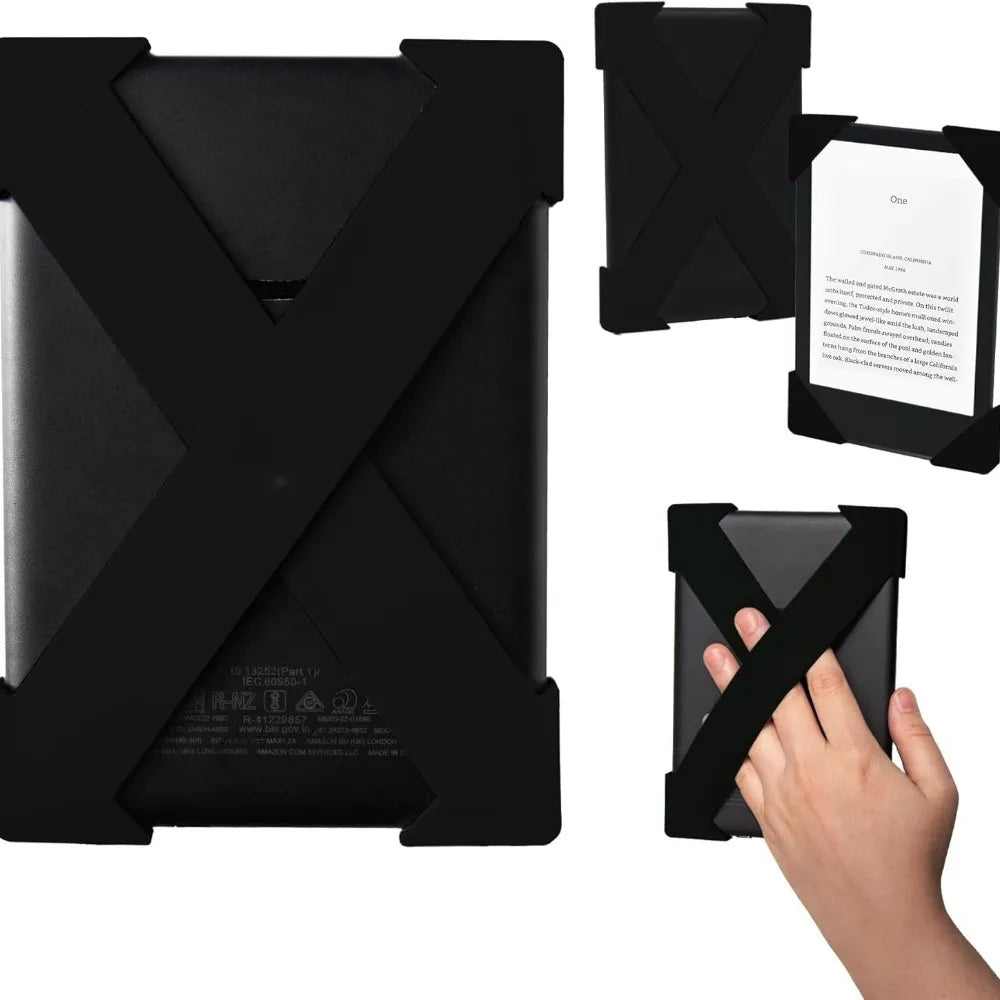 PU Leather 6-7" eReader Secure Hand Strap High Elastic Handle Holder for Kindle Paperwhite/Kobo/Voyaga/Pocketbook/Tolino