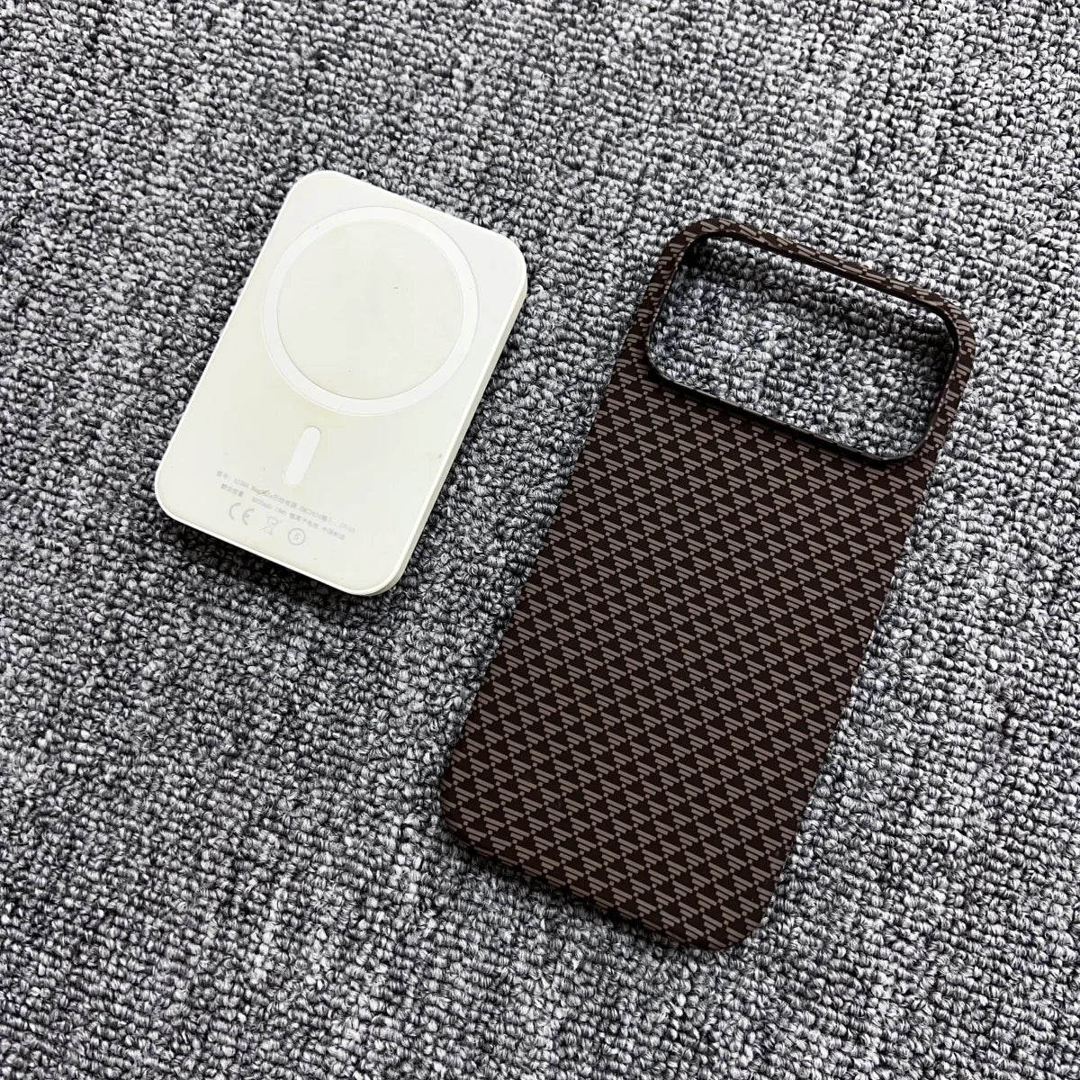 Frameless Carbon Fiber Starry Sky For Magsafe Magnetic Case For iPhone 17 Air 16 15 14 13 12 Pro Max Plus Wireless Charge Cover