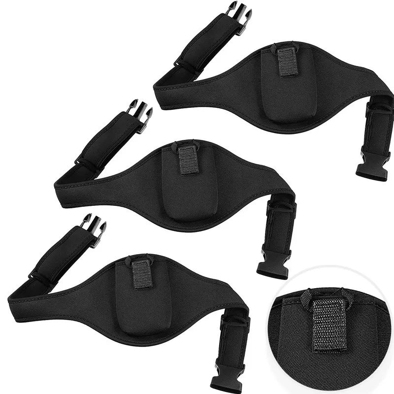 Adjustable Mic Belt with Hands-Free Mic Holder - Secure Waist Carrier Pouch for Fitness Instructors,Public Speakers,Performancer