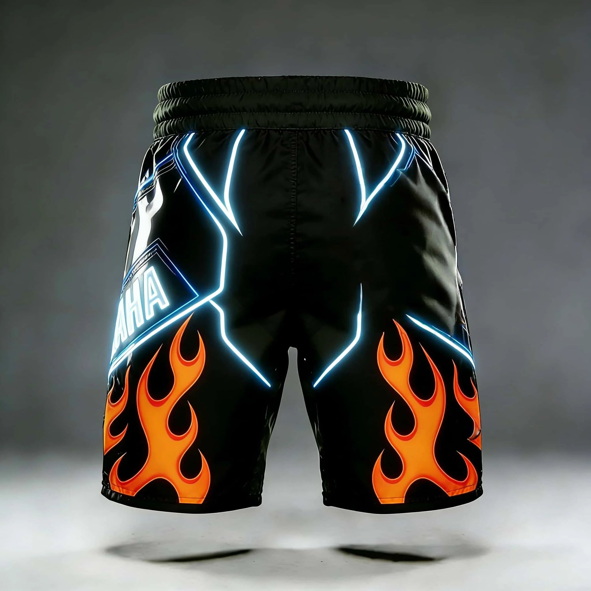 2026 Summer New Yamaha White Stripe Fashion Sports Outdoor Fitness Shorts, Men Women Large Casual Motorcycle Riding Shorts
