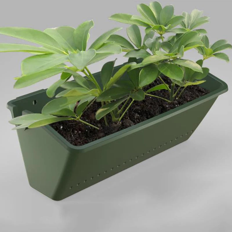 Garden Outdoor Plant Wall Flower Pot Container Wall Hanging Vertical Green