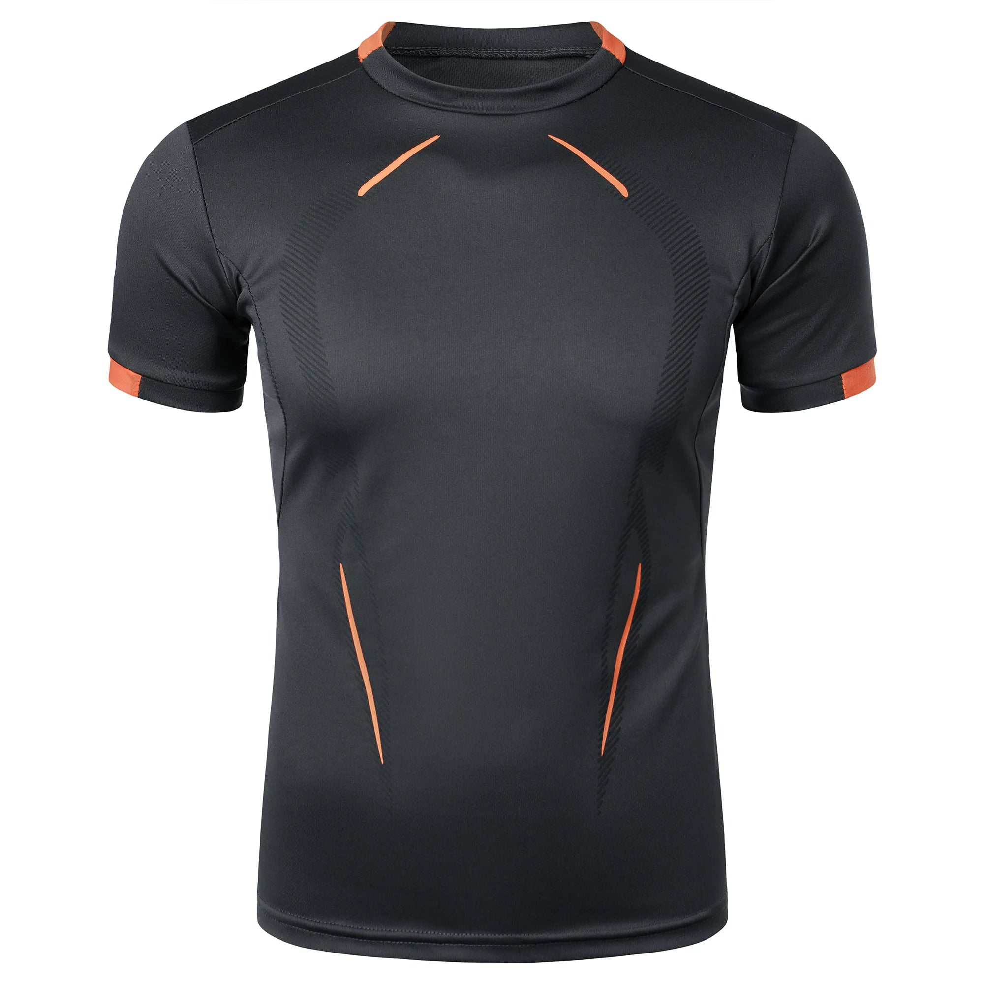 Summer men's fitness sports training Breathable short sleeve quick drying clothes men's sports fashion short sleeve T-shirt