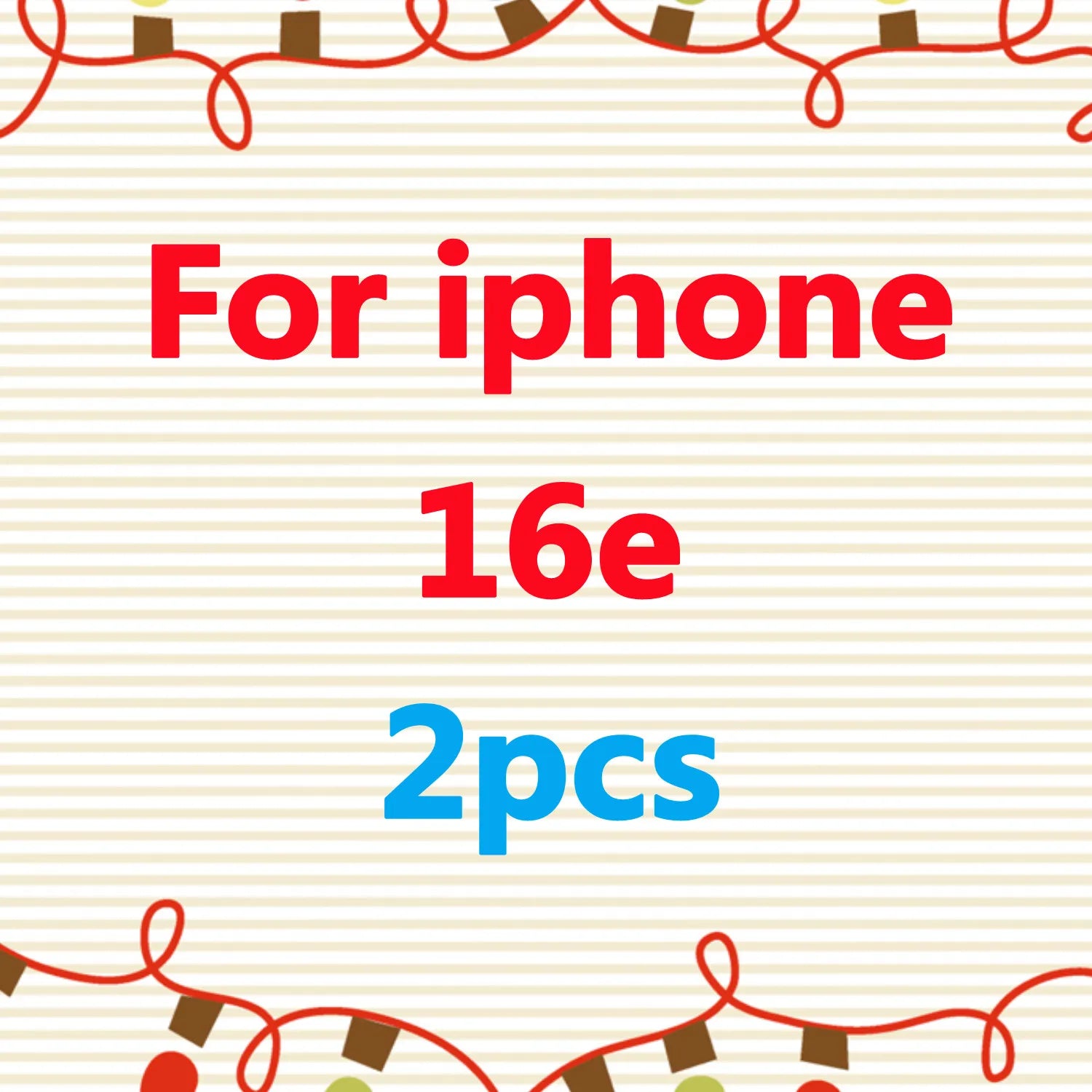 For iphone 16e tempered Glass protective film, scratch resistant and bubble free 6.1 inch 9H hardness glass Film
