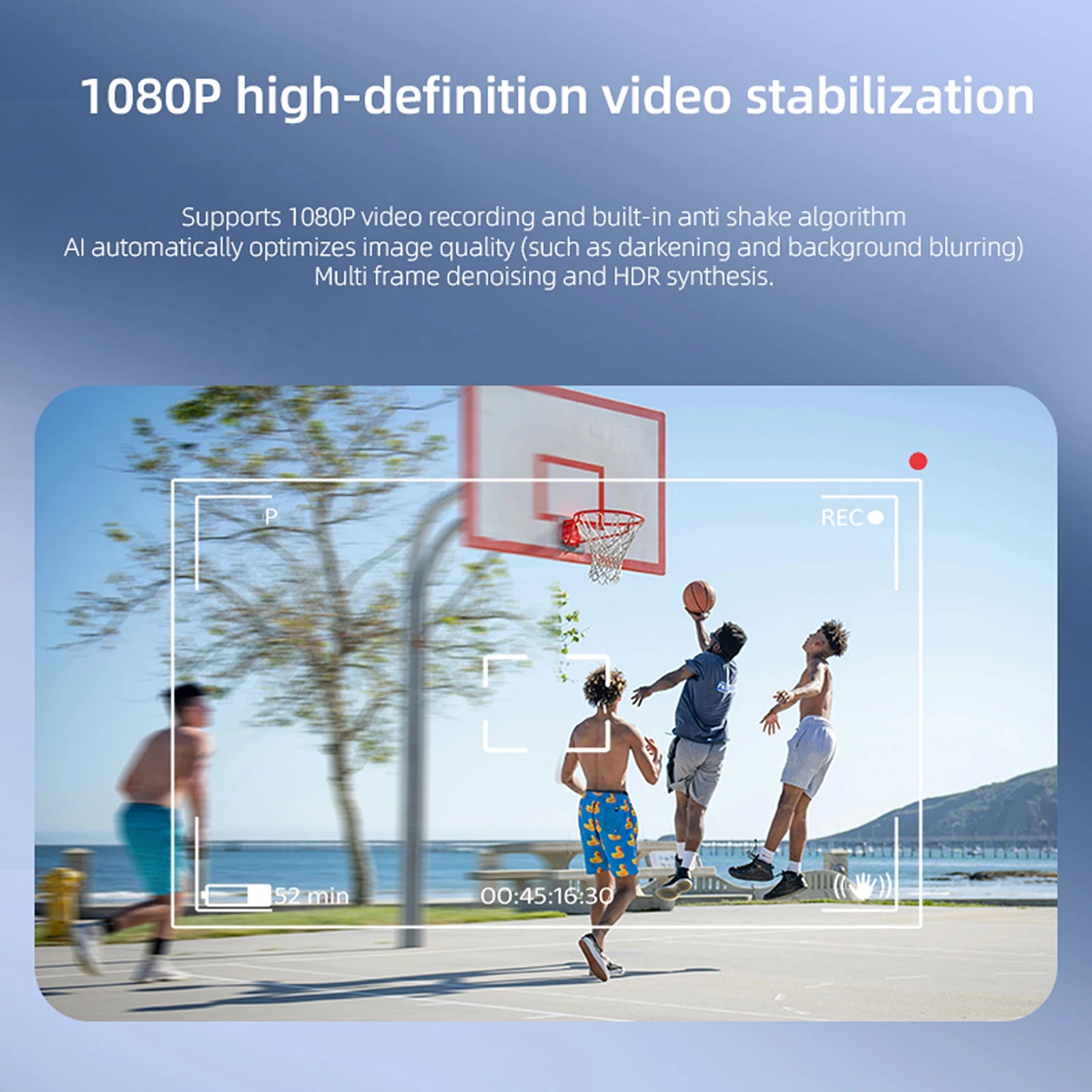 Smart AI Glasses with 8MP HD Camera, 1080P Video, Bluetooth/Wi-Fi, Voice Control & AI Recognition – Lightweight Hands-Free Glas