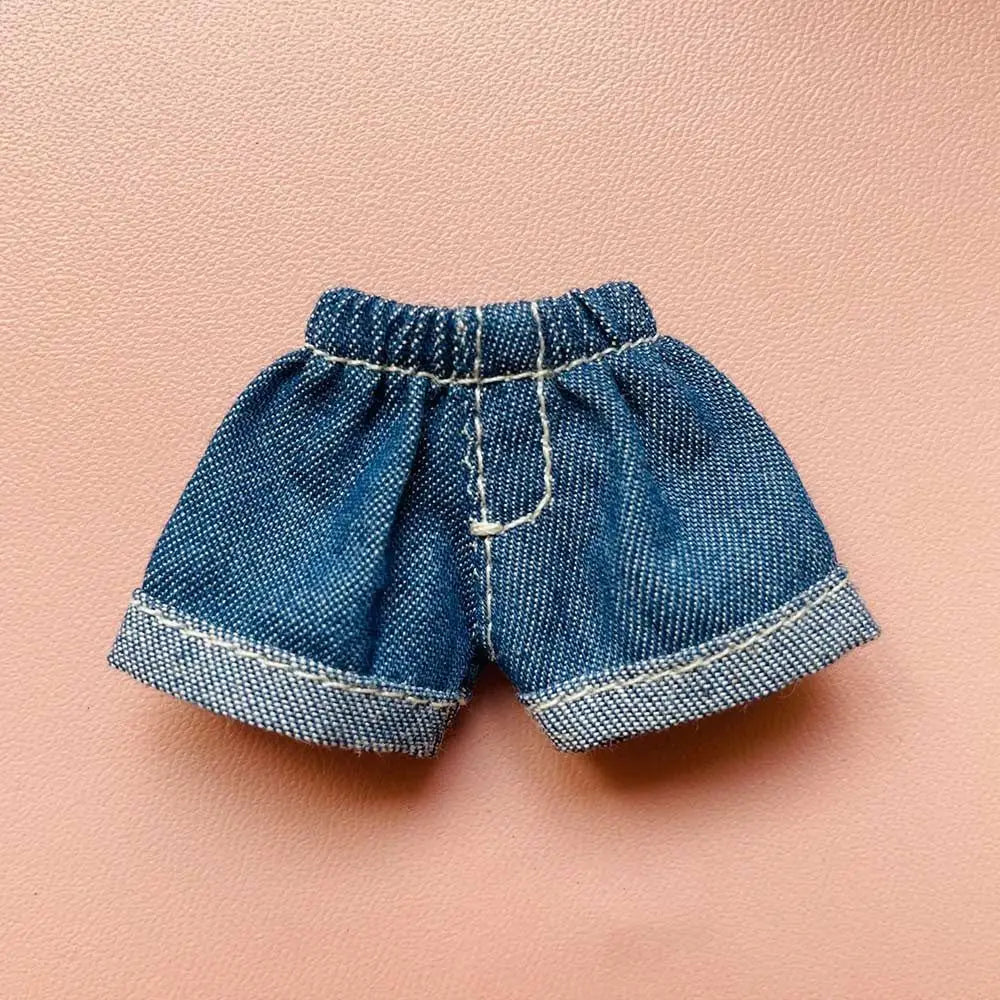 Fashion  Accessories For 1/11OB11 Dolls Dolls Wear Shorts Handmade  Shorts  Clothes  Jeans Shorts