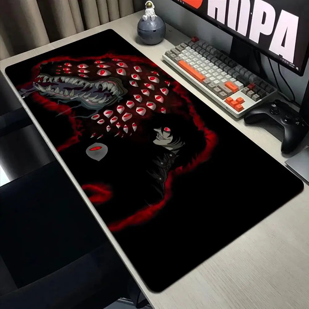 Anime Hellsing Alucard Mouse Pad XXL Gaming Accessories Office Gamer Keyboard Desk Mat Non-Slip Laptop Large rubber Mousepad