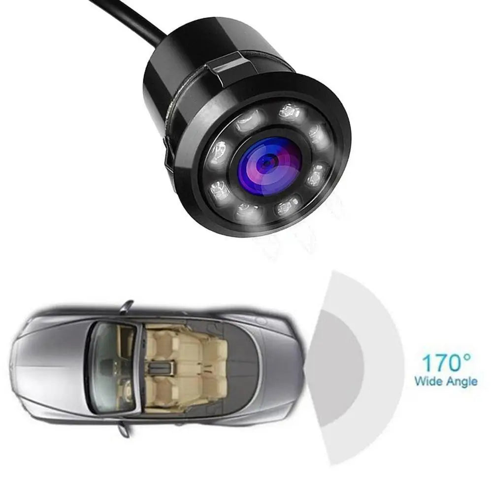 18.5 HD night vision reversing camera 8LED lights waterproof and sunscreen full-color reversing image camera