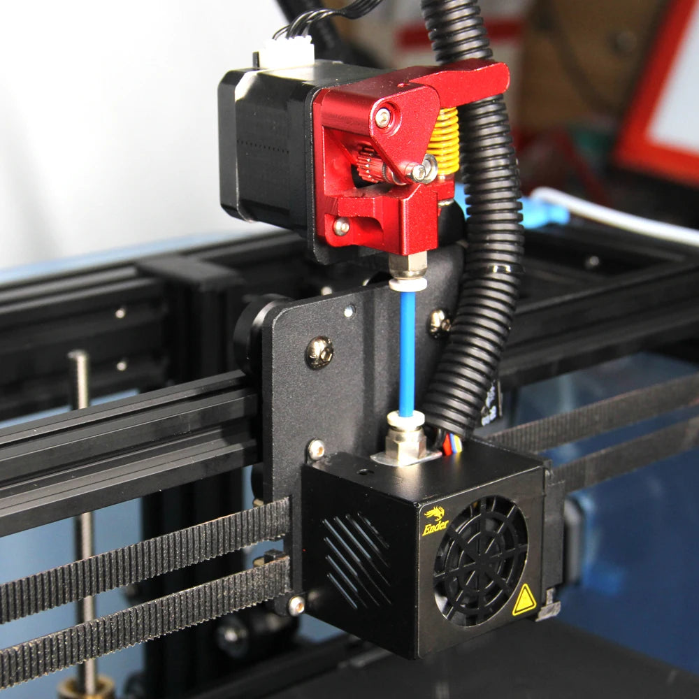 Ender 6 Direct Drive Upgrade Kit Aluminum Alloy Plate with 4pcs Pulleys Kit, Easy Print TPU Flexible Filament Only for Ender 6