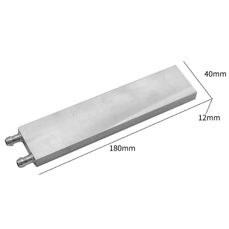 Aluminum PC Water Cooling Radiator For Liquid Cooler Processor Heat Sink 40 80 120 160 200 240 250mm
