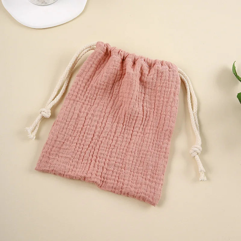 Print Baby Stroller Outing Items Storage Bag Cotton Drawstring Dustproof Stroage Bag Toddler Diaper Bag Multifunction Mommy bag
