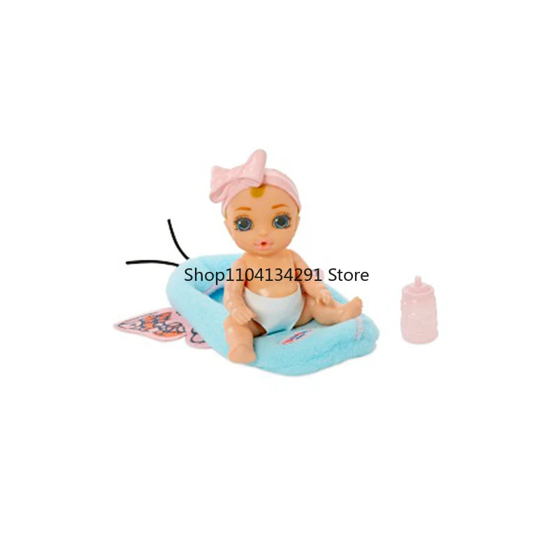 Original BABY Born Surprise Babies Dolls Series Color Change Diaper Cry Babies Toys for Girls Creative Play Promotes Empathy