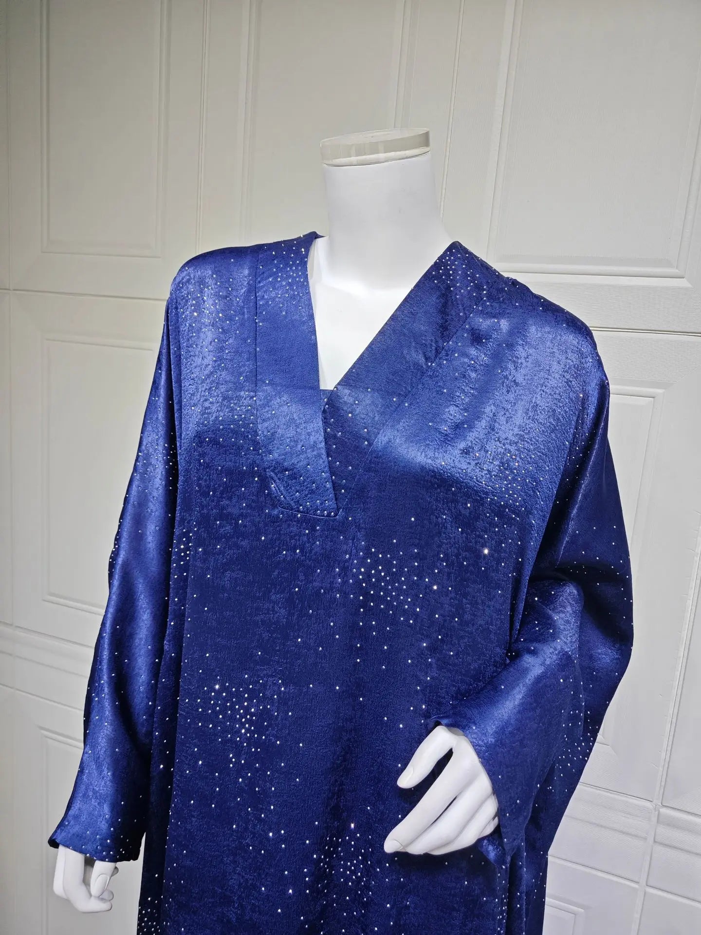 Eid Muslim Abaya Women Diamond Dress Party Night Ramadan Arab Dubai Dresses Kaftan Vestidos Largos Long Robe Jalabiya 2025