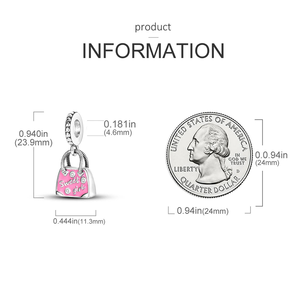 925 Silver Lipstick High Heels Charms For Lady Pendant Fit Original Bracelet DIY Ornament