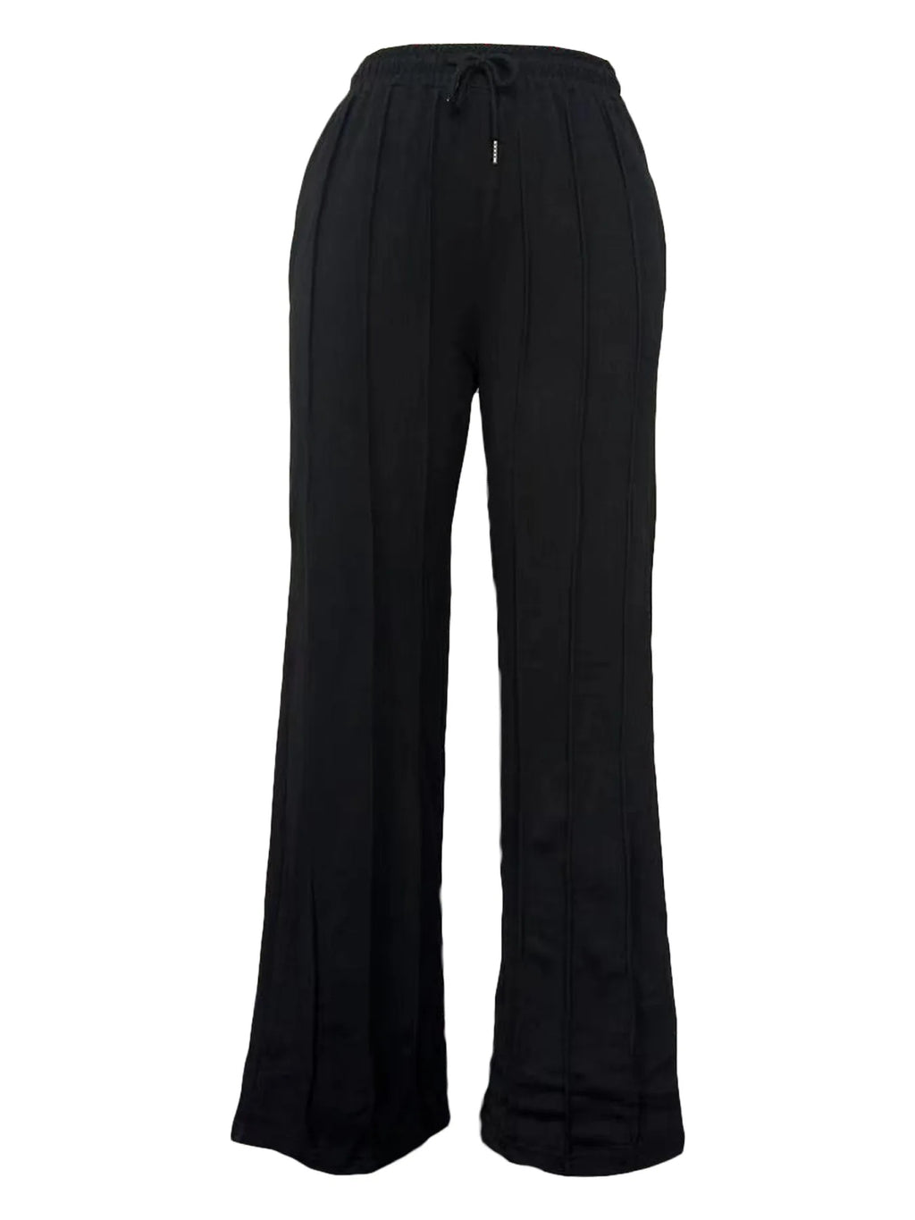 Women Pants Lace Up Ankle Length Loose Pants High Waist Zipper Capris Tracksuit Elegant Party Y2k Mom Pockets Streetwear Casual