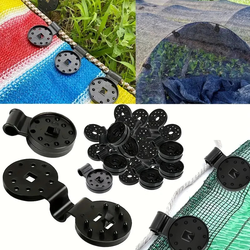 50PCS sunshade mesh fixed clip sunscreen gardening clip film clip