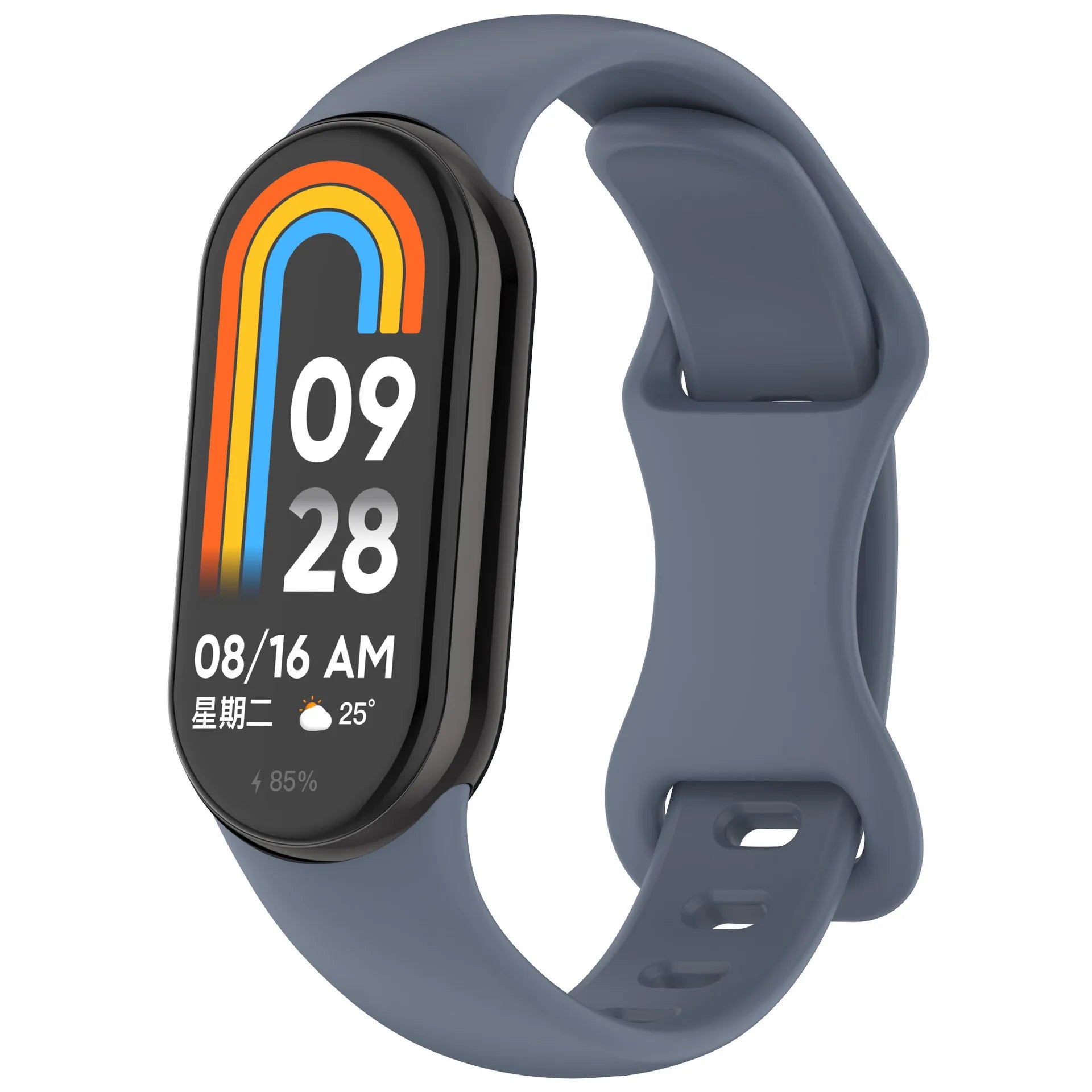 Silicone Strap for Xiaomi Mi Band 10 9 8 NFC Sport Rubber Bracelet Wristband Correa Xiaomi Smart Band 8 9 10 NFC Accessories