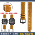 Cowhide Watchband For Casio A158 A168 f91w AE-1200WHD/A159/A169 AE1200 Watch Strap Quick release Soft Bracelet men accessories