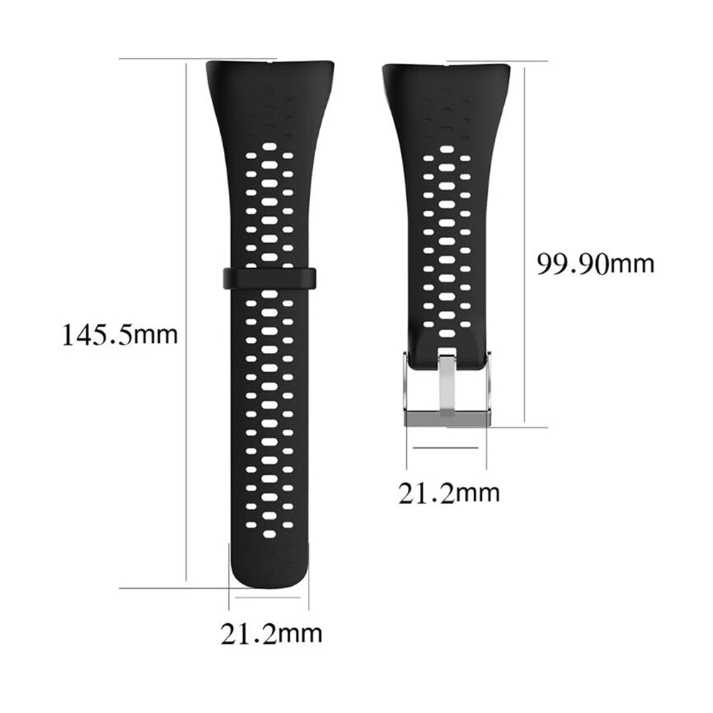 Wristband Strap for Polar M400 M430 GPS Sports Smart Watch Replacement Silicone Watchband Bracelet Watch Strap Band Accessories