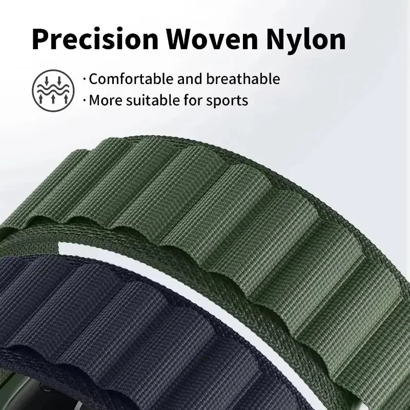 Alpine Loop Band for Amazfit Active 2 Smartwatch Replacment Bracelet 20mm 22mm Strap for Amazfit Active 2 Galaxy Watch 7/6/5/4