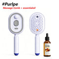 Electric Spray & Massage Hair Brush, Electric Steaming Massage Hair Care Brush, for Hair for Reduce Frizz, Nourishes Hairs