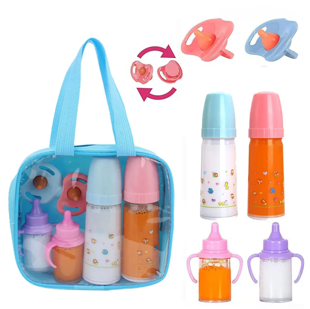 Baby Disappearing Doll Feeding Set Wear For Reborn Baby Doll, Multiple Baby Doll Accessories, Children Best Birthday Gift.