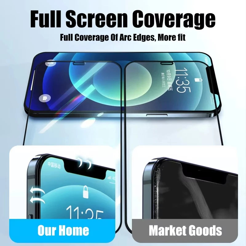 1-5Pcs HD Screen Protector For Xiaomi Redmi Note 14 13 Pro 5G 12 11 10 9 10s 11s 10C 12C 13C 14C 10A 9A 9T Full Cover Glass Film
