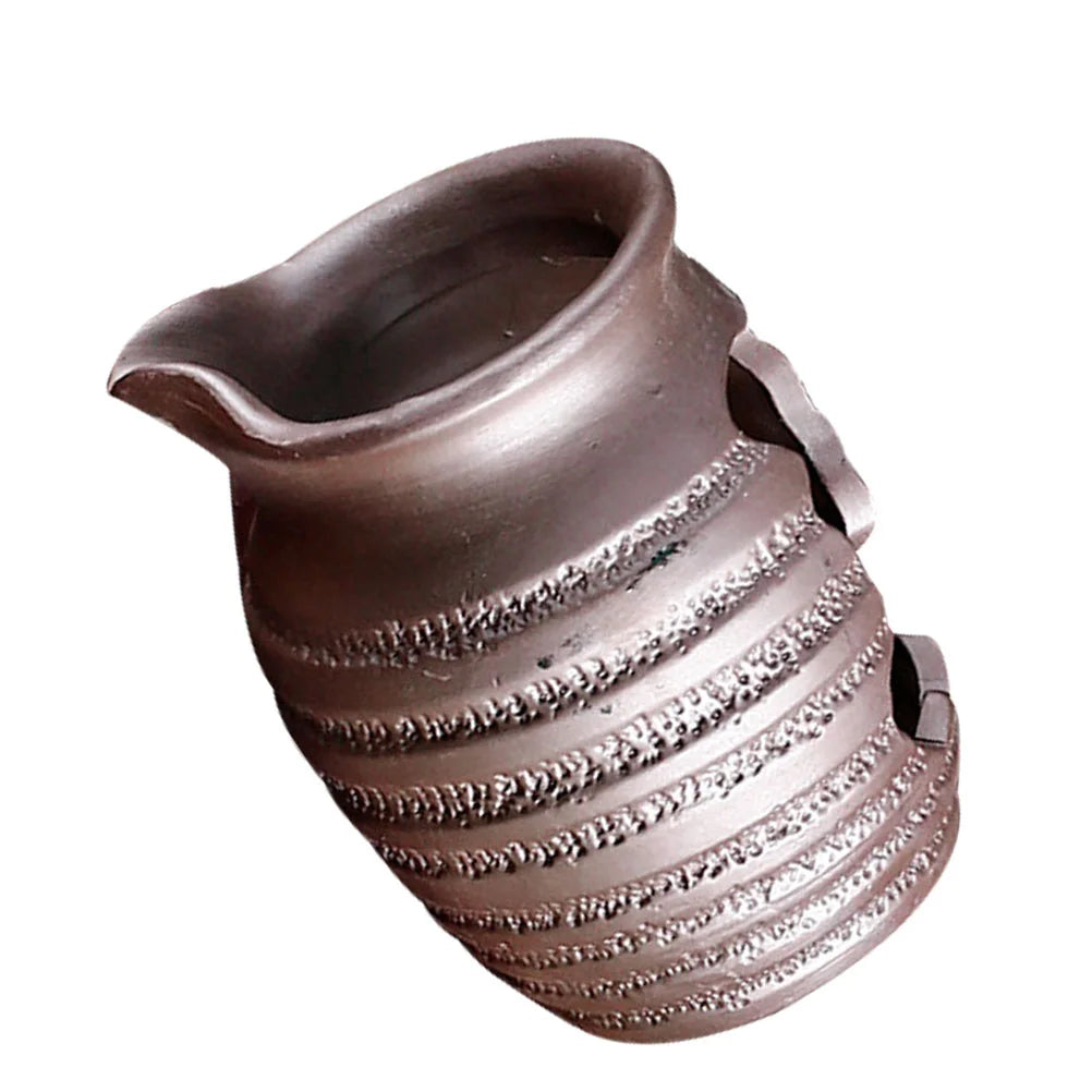 Ceramic Jar Water Fountain Fish Tank Water Dispenser Aquarium Waterfall Filter Roller Decoration