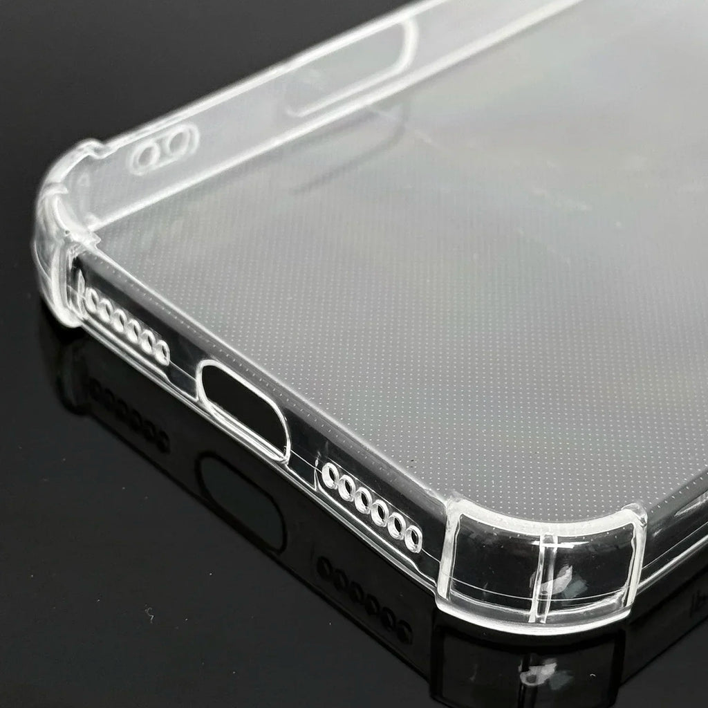 Clear Phone Case for iPhone 17/17 Air/17 Pro/17 ProMax Shockproof  Airbags Corner Anti Fall Bumper Protector Transparent Cover