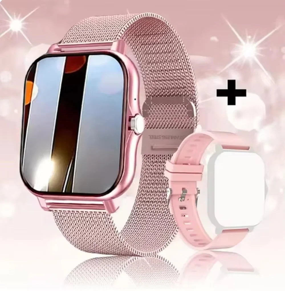 KESHUYOU New Smart Watch Bluetooth Call Answer Text Alerts Heart Rate Monitoring Smartwatch Men Women Holiday Gift