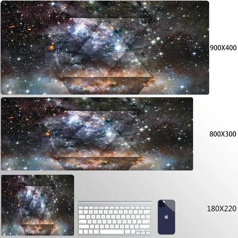 900x400 Geometric Art Large Gaming Mouse Pad Gamer Big Mouse Mat Computer Gaming Locking Edge MousePad Keyboard Desk Mice Pads