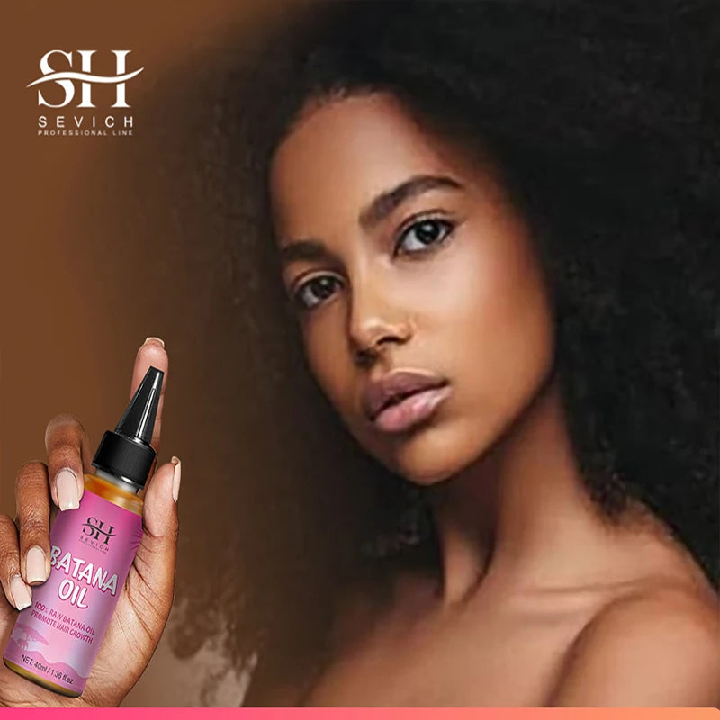 100% Batana Hair Fast Growth Oil Set African Crazy Traction Alopecia Batana Hair Mask Anti Hair Break Hair Regrowth Treatment