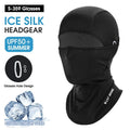 WEST BIKING Summer Cycling Face Mask Cool Breathable Sports Balaclava Men Women Bicycle Motorcycle Sun UV Protection Cycling Cap