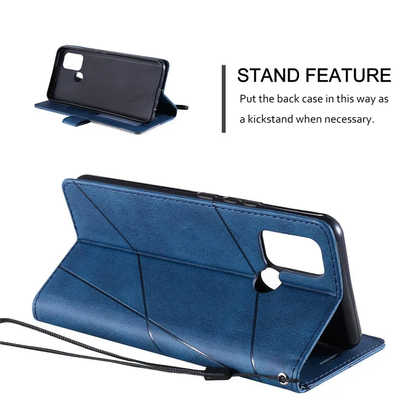 For Realme 9 Pro Flip Magnetic Leather Cover For OPPO Realme 7i 9i 8i 5 6 7 8 9 Pro Plus 5G 6S 5S 5i Wallet Stand Phone Case