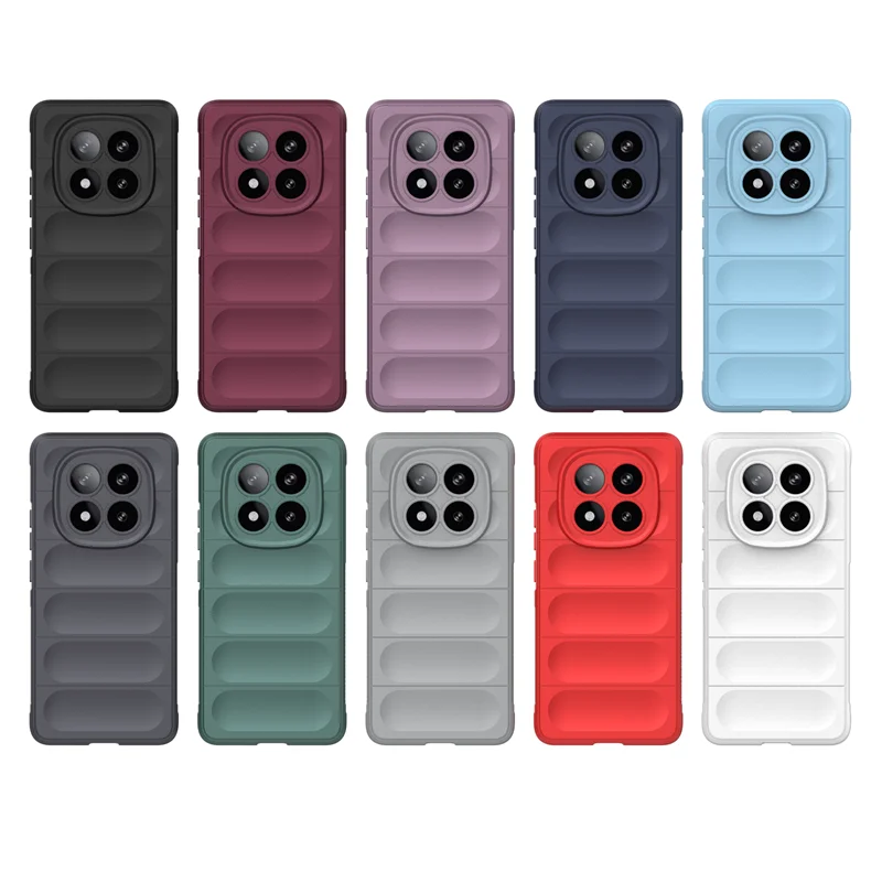 Luxury Case For Redmi Note 14 Pro 5G Cover Redmi Note 14 Pro Fundas Coque Soft Silicone TPU Phone Back Bumper Redmi Note 14 Pro