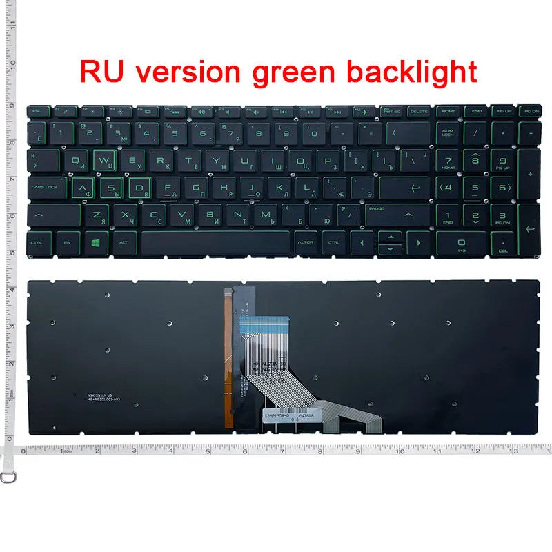 US/RU/UK keyboard FOR HP 15-DB/DX/DA/CX/DR/GW 15m-DS 250 255 256 G7 15-CN/CS/CR/CW/EC/CH/DK/DS TPN-C135/143 15T-cn 15S-DY 17-BY