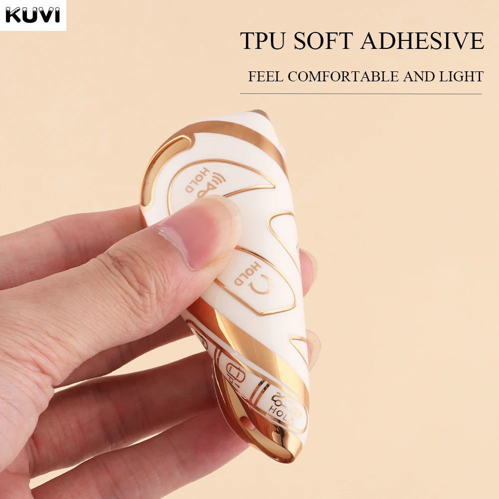 Fashion TPU 5 7 Buttons Car Key Case Cover Shell For Xiandai IONIQ 6 New Grand Prix GN7 Kona Protector Fob Bag Accessories
