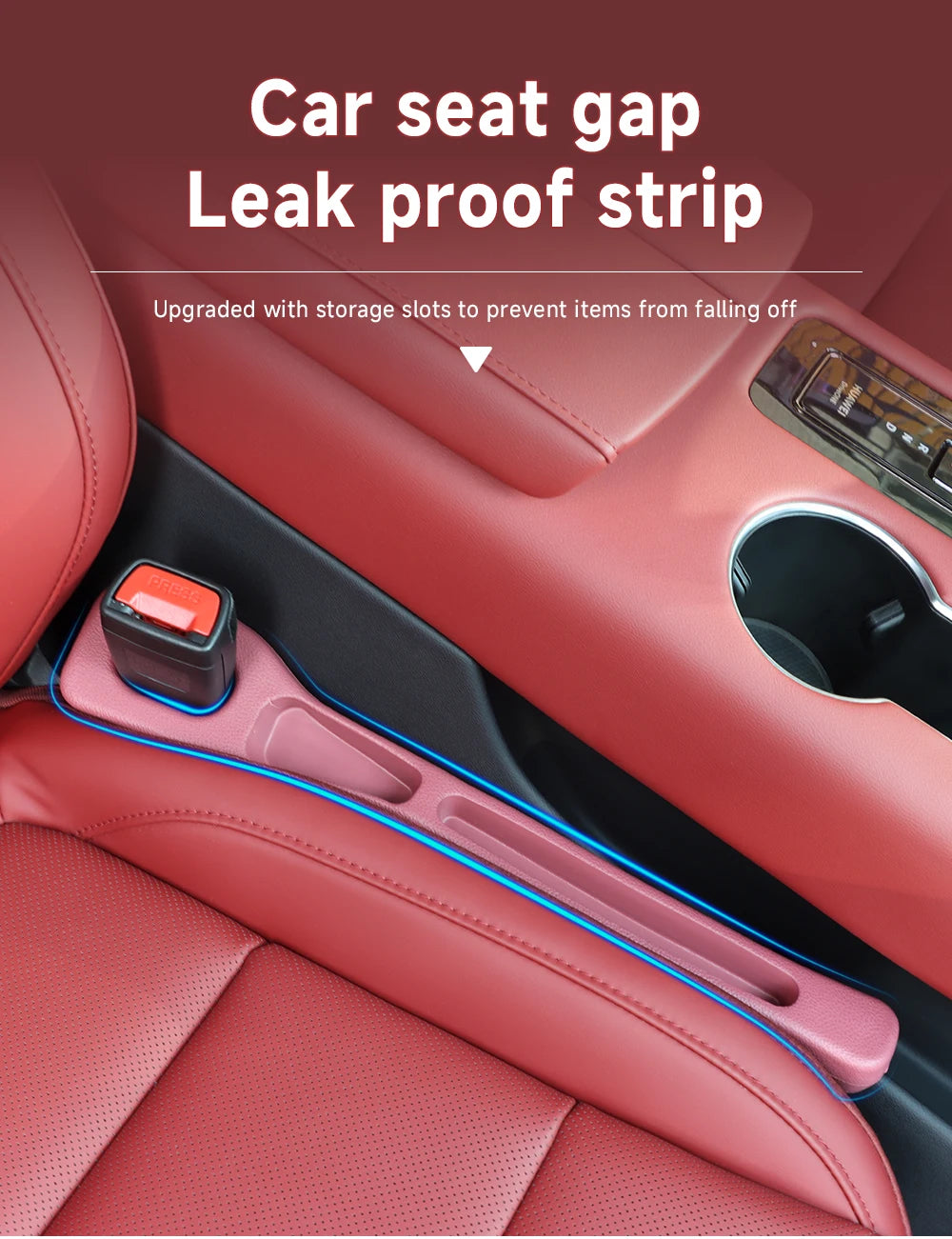 For Subaru XV Crosstrek 2013 2014 2015 2016 2017 2018 2019 2020 2021 2022 2023 2024 2025 2PCS Car Seat Leak Proof Strips
