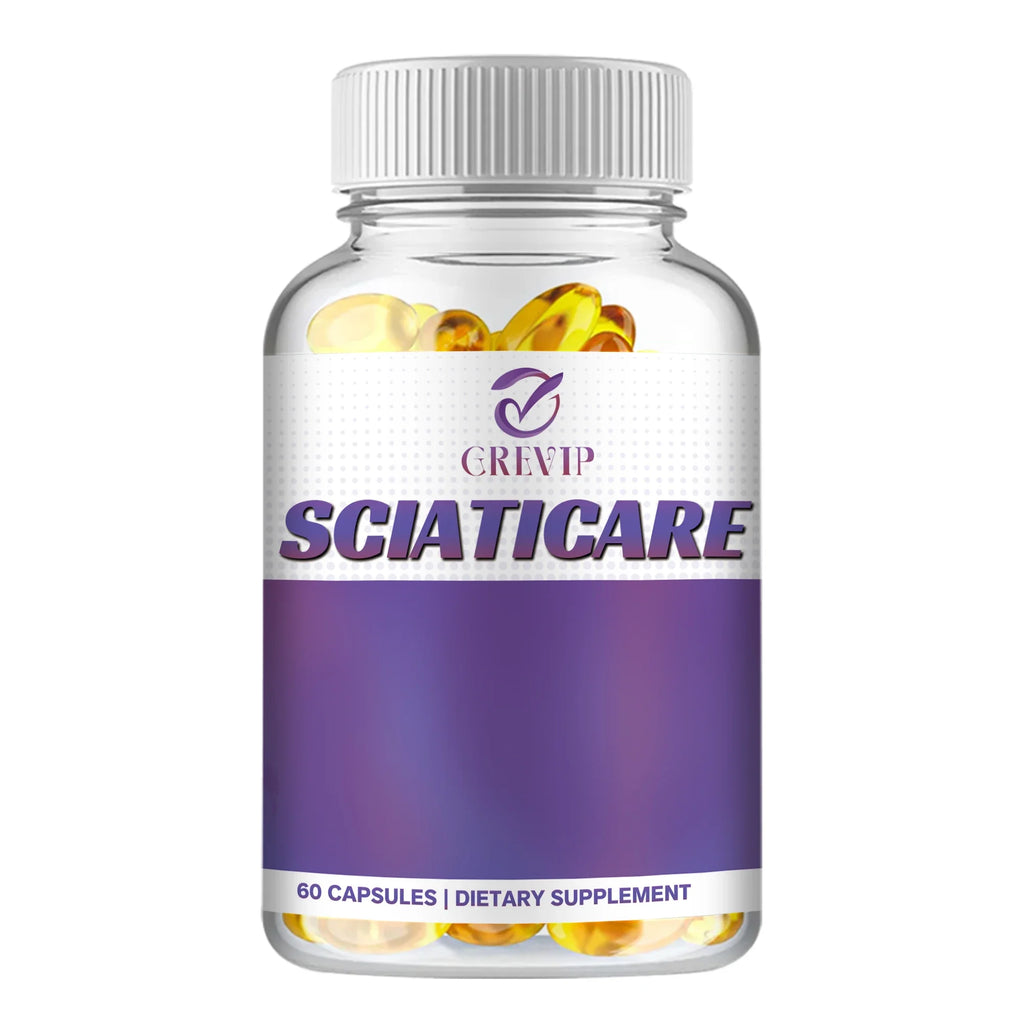 Sciatic Nerve Relief - Alpha Lipoic Acid - Promotes Sciatic Nerve Comfort & Relieves Nerve Pain - 60 Capsules