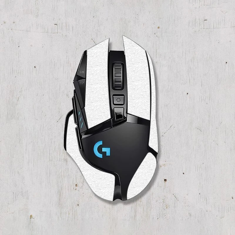 Dirt Resistant Mouse Grip Tape Skate Handmade Sticker Non Slip Suck Sweat Anti-Slip Sticker For Logitech G502 Without Mouse