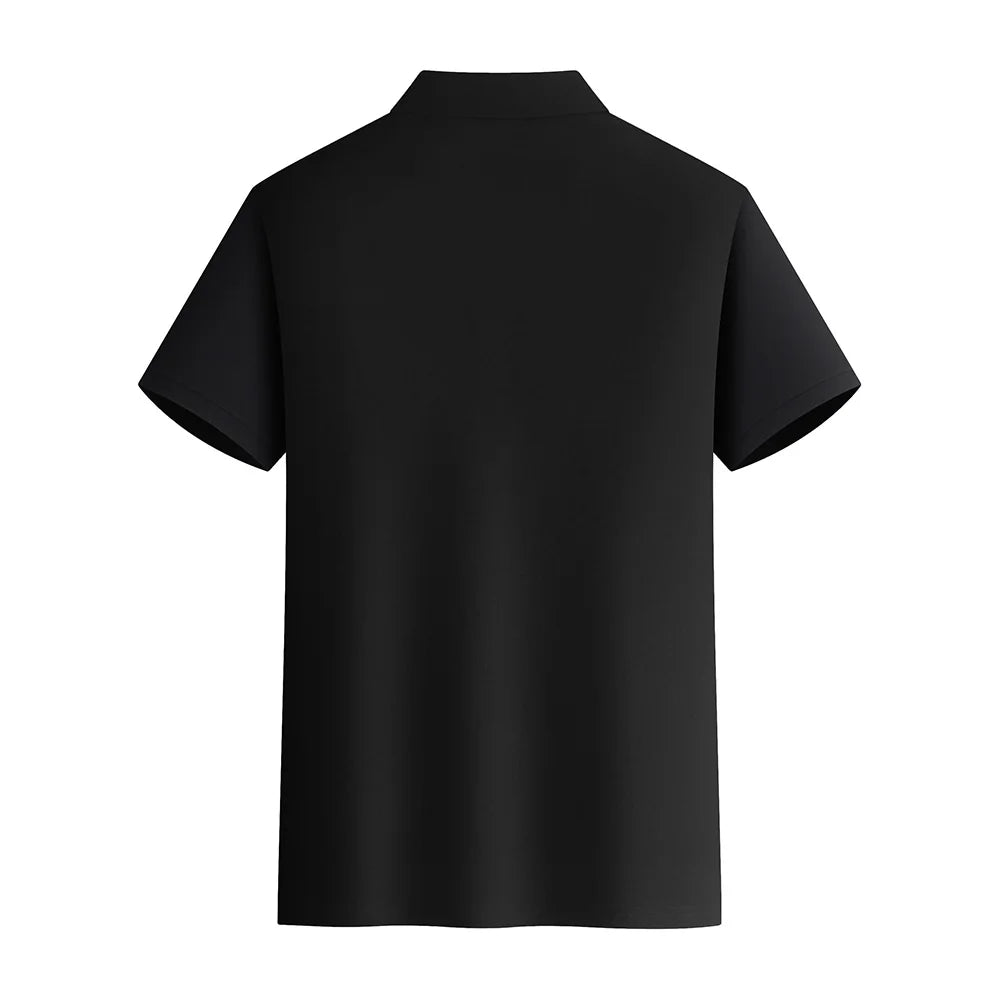 4XL High Quality Breathable Men Women Polo Shirts Casual Solid Color Short Sleeve Soft T-Shirt Oversize Gift Couple T-Shirt Tees