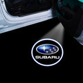 LED Car Door Welcome Light Decoration Light Car Badge logo For Subaru Legacy LEVORG WRX Outback XV Forester Ascent Exiga Tribeca