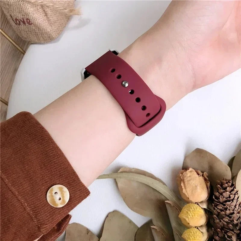 22mm 20mm Watch Silicone Strap For COLMI P81 P71 C8 Max Sport Bracelet For COLMI i28 Ultra P73 V73 P28 Plus C81 M40 M41 i31 i11