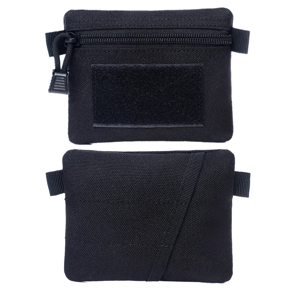 Outdoor Camping EDC Molle Wallet Waterproof Portable Travel Zipper Waist Pouch for Camping Hiking Hunting EDC Pouch