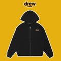 Drew House Men's Clothing Embroidery Printing logo autumn and winter designer American retro print loose Solid color Coat Jacket