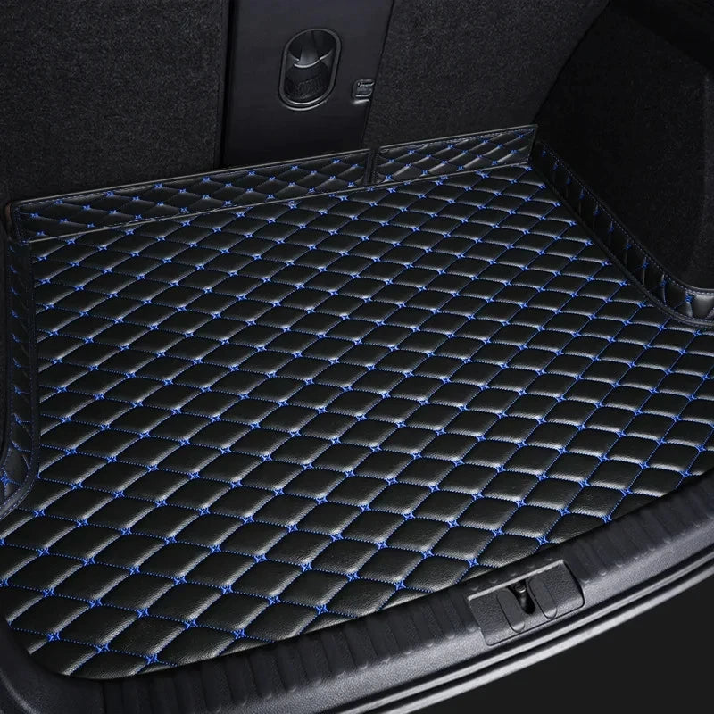 Car Floor Mats For Peugeot 206CC 206 CC T16 2000~2008 Leather Mat Carpets Rugs Protective Pad Set Interior Parts Car Accessories