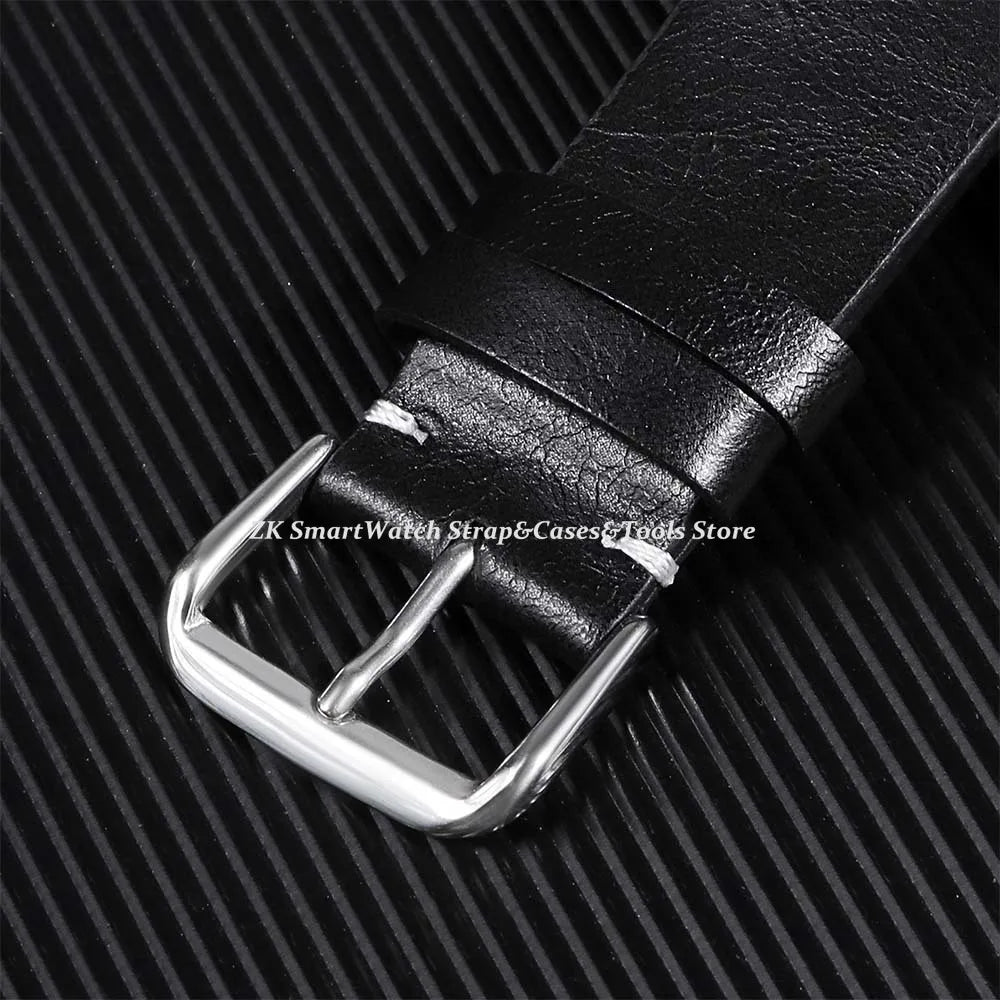 Calfskin Genuine Leather Watchbands Quick Release Watch Band 18mm 20mm 22mm 24mm Strap for Huawei Gt3/4 46mm Watches Accessories