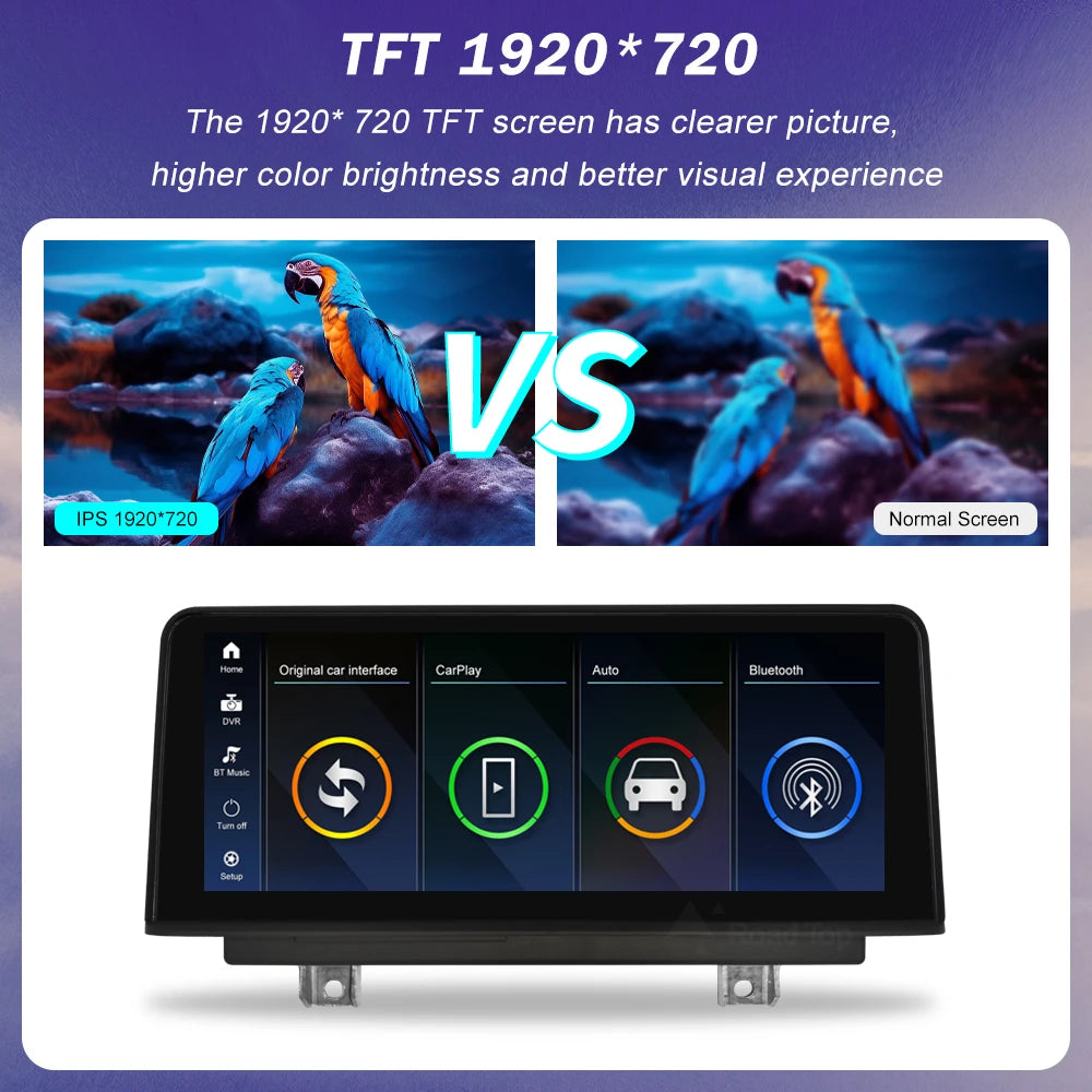 1920*720 Multimedia Touch Screen Wireless Carplay For BMW X3 F25 X4 F26 2014-2016 CIC NBT System Android Auto NBT System